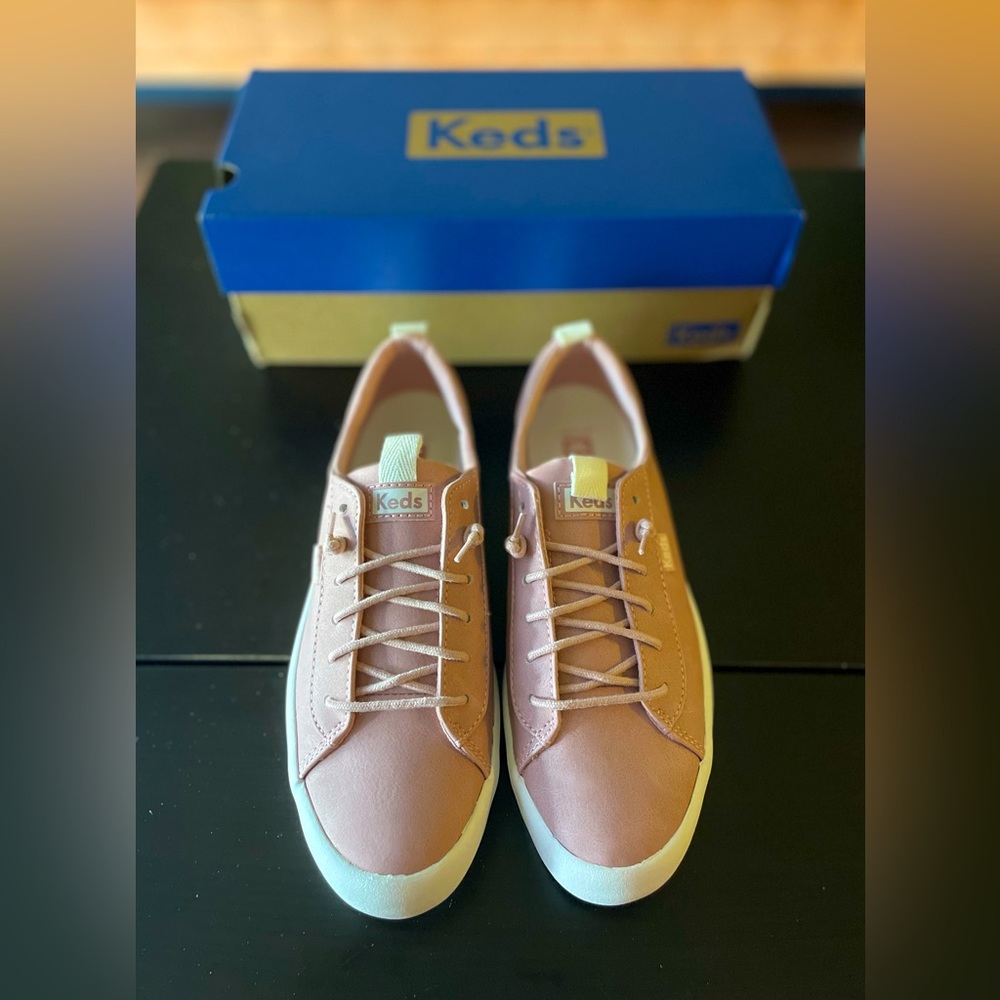 Keds Kickback Mauve Sneaker Style WF67212 Size 6 NIB